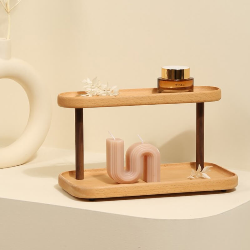 Wooden Jewelry Desktop Storage Rack - Storage - DINIBLO 