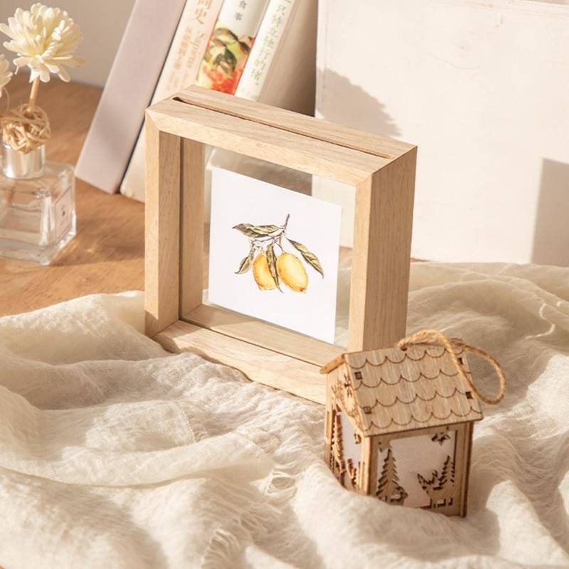 4'' x 6'' Square Burlywood Brown Picture Frames - Home Decor > Home Accessories > Picture Frames - DINIBLO 