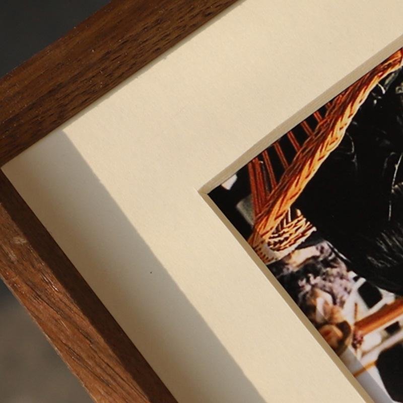 12'' Nut Brown Square Wood Picture Frames - Home Decor > Home Accessories > Picture Frames - DINIBLO 