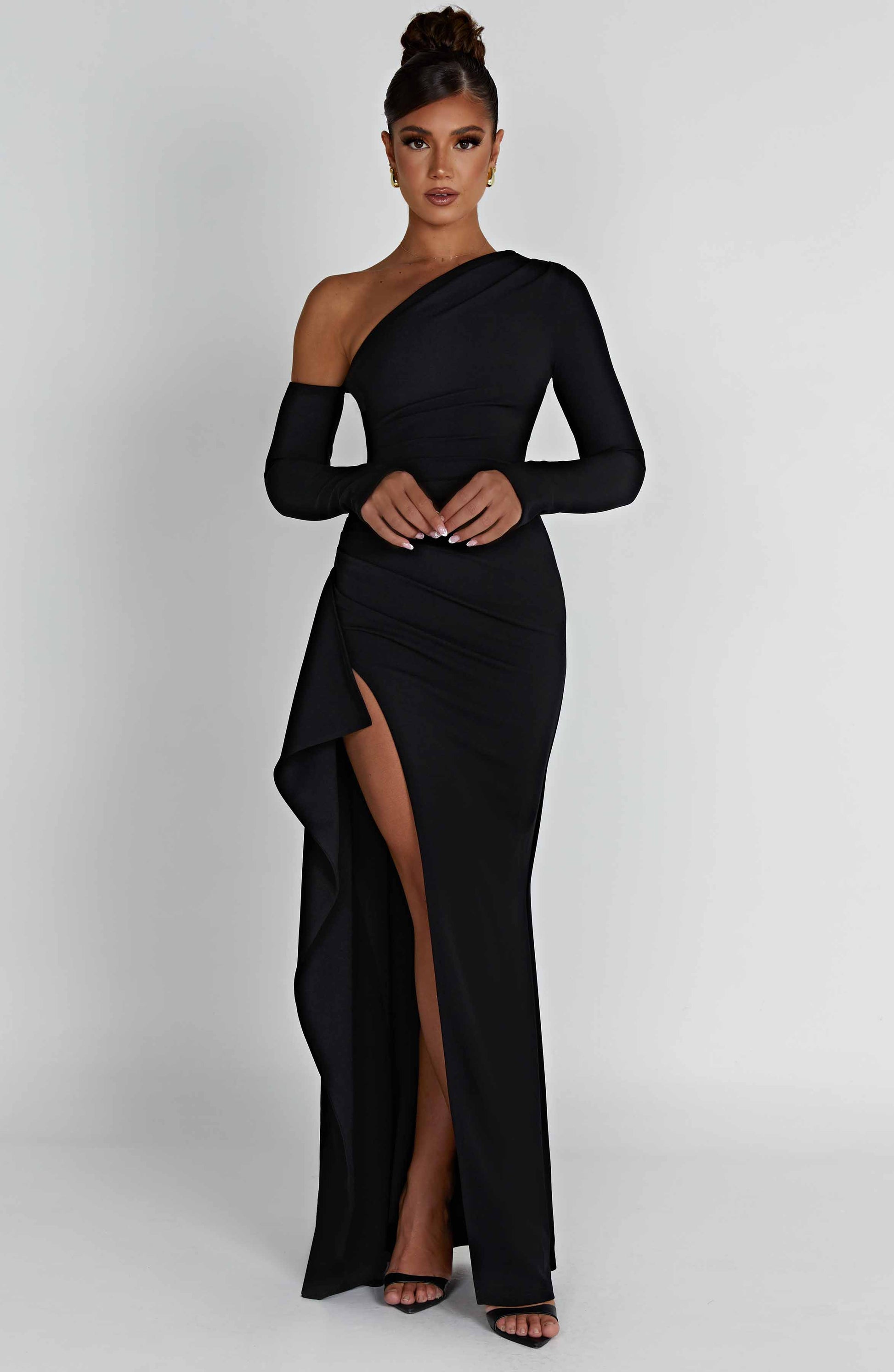 Abrielle Maxi Dress - Black - Dress - DINIBLO 