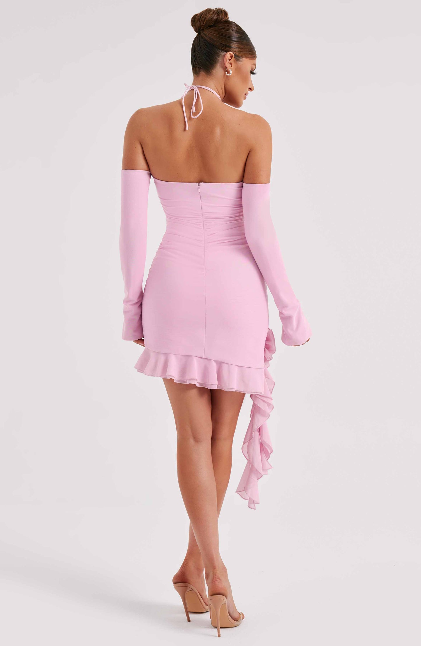 Alix Mini Dress - Pink - Dress - DINIBLO 