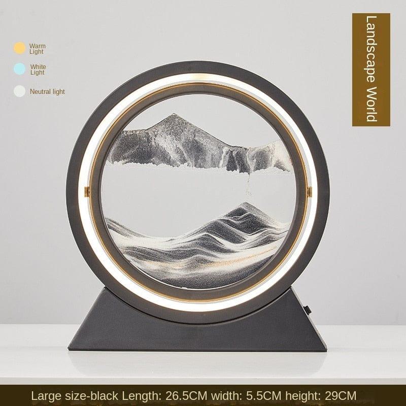 Alps Sand Art Lamp - 0 - DINIBLO 