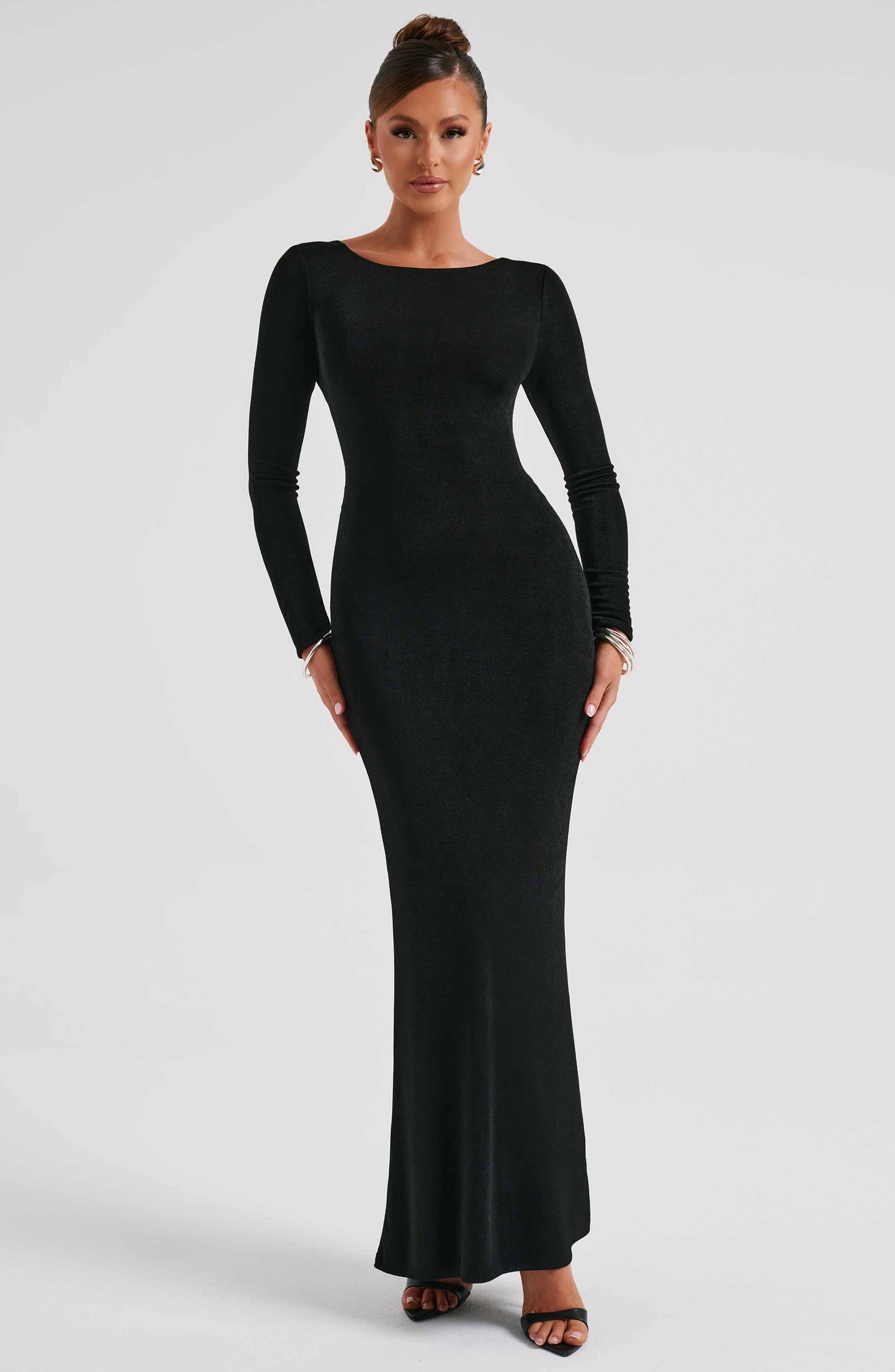 Anastassia Maxi Dress - Black - Dress - DINIBLO 