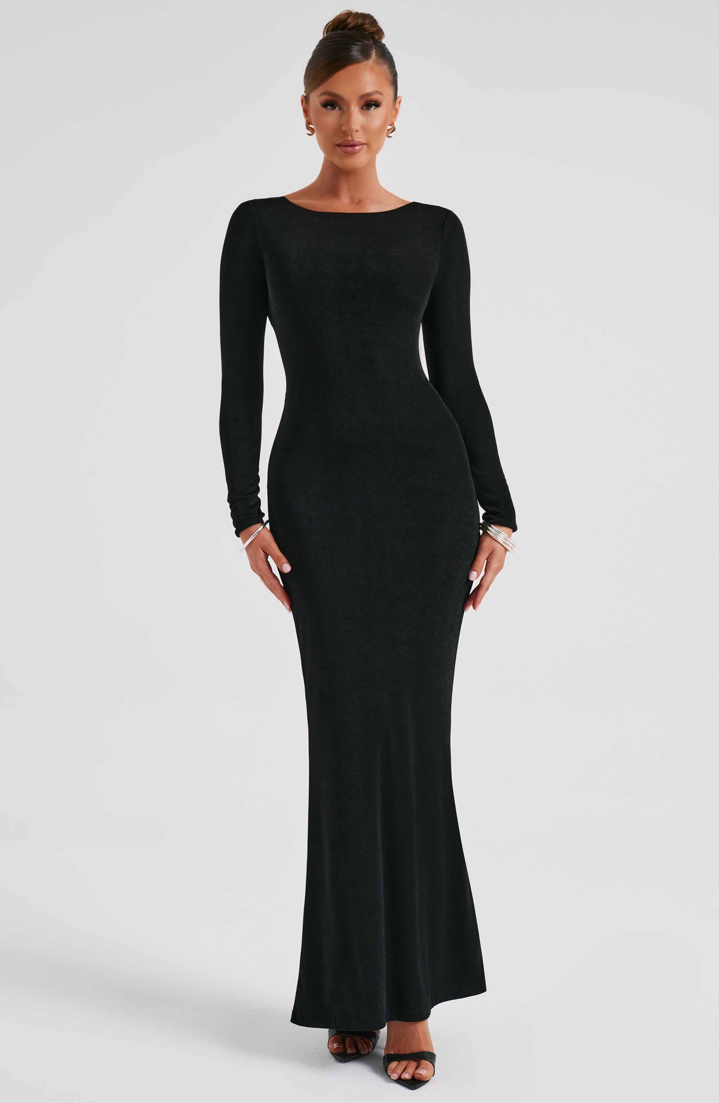 Anastassia Maxi Dress - Black - Dress - DINIBLO 