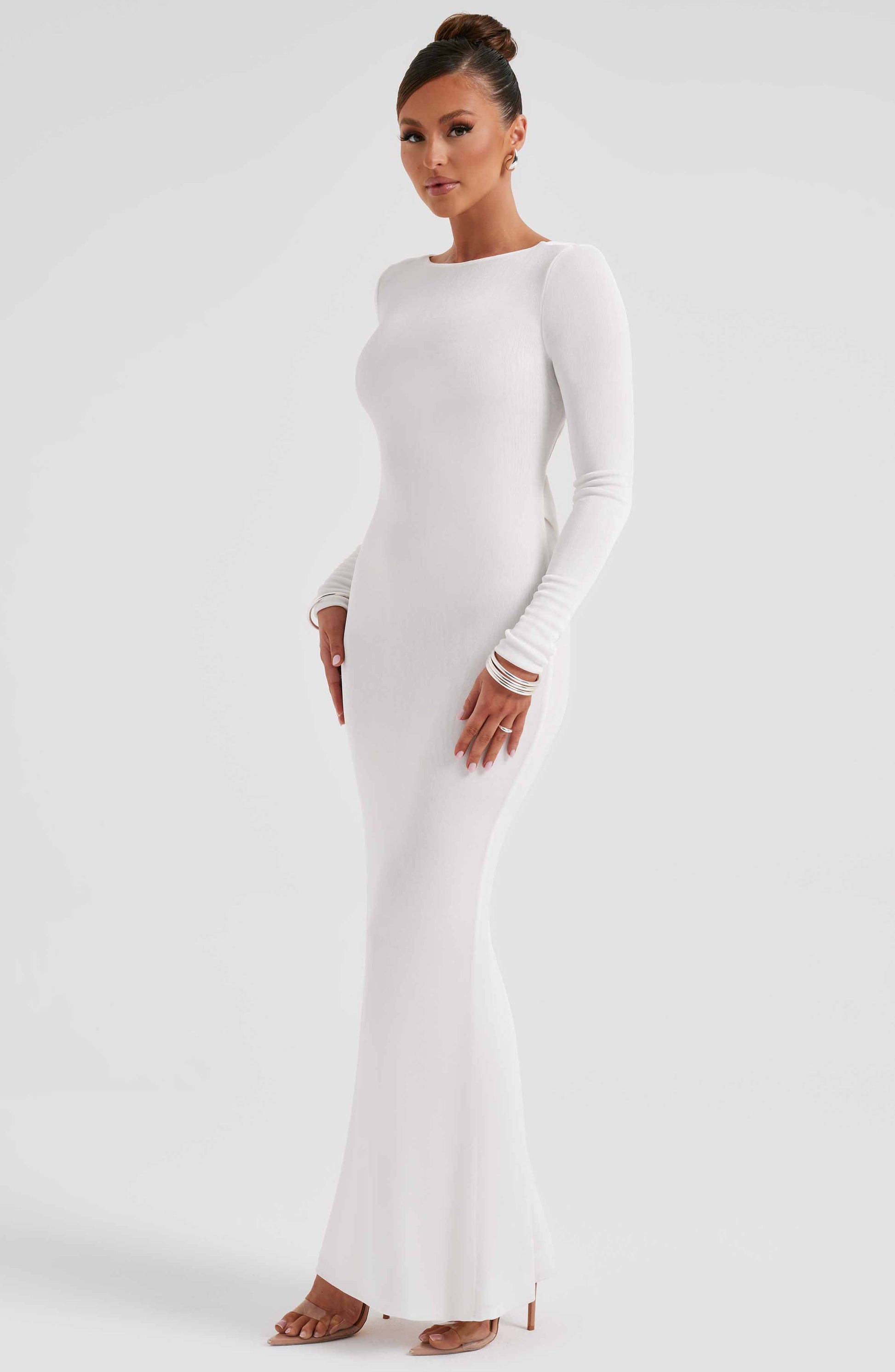 Anastassia Maxi Dress - Ivory - Dress - DINIBLO 