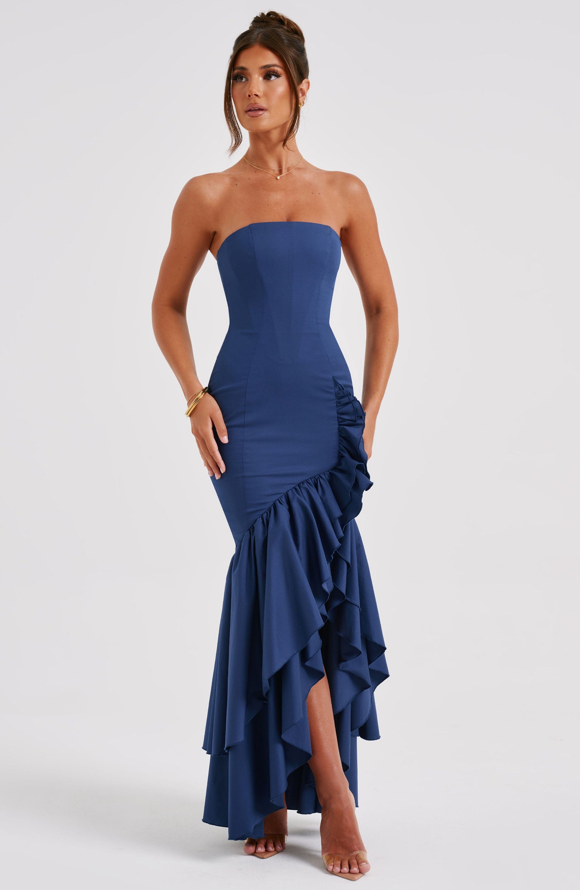 Angelina Maxi Dress - Navy - Dress - DINIBLO 