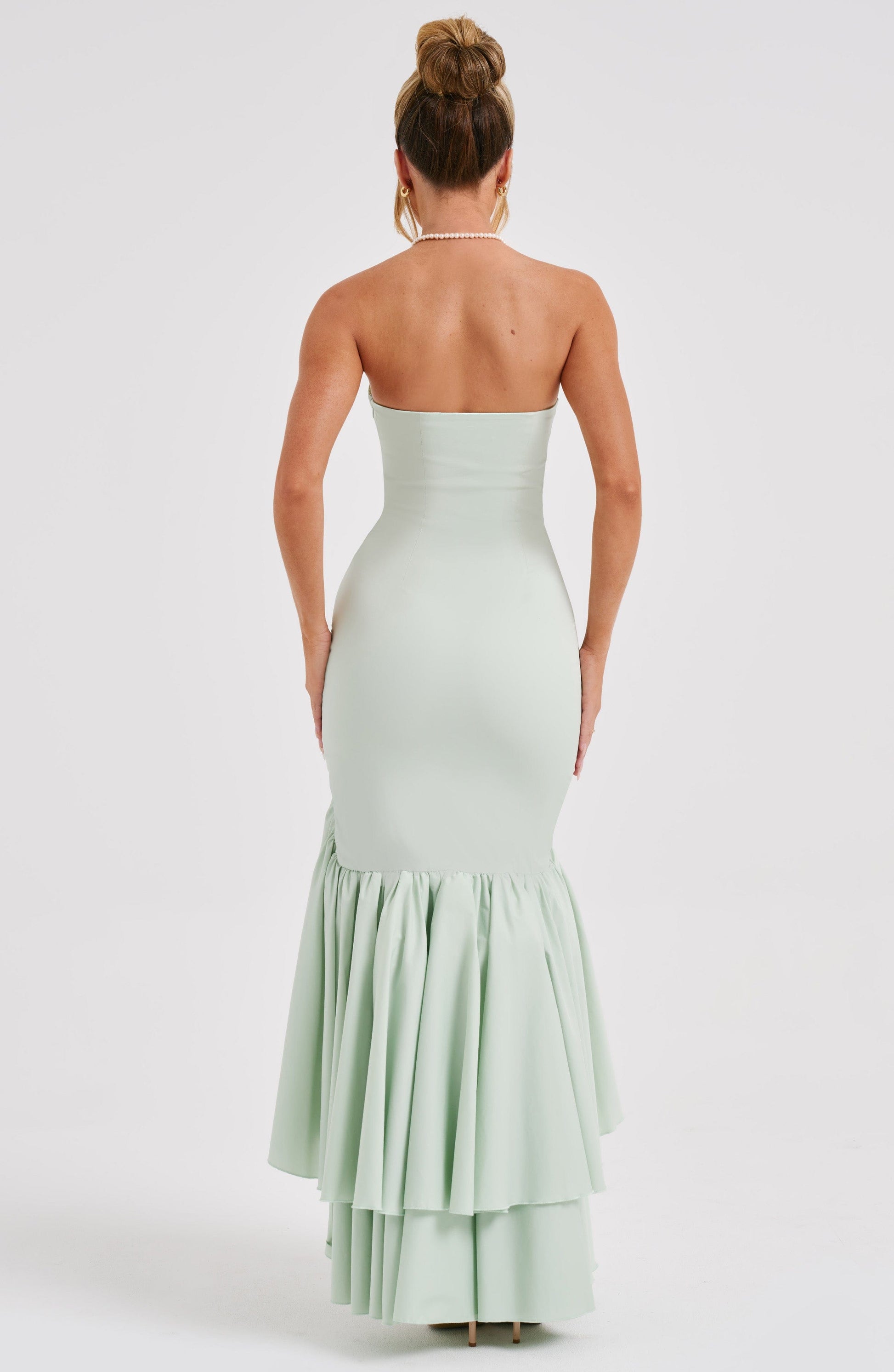 Angelina Maxi Dress - Sage - Dress - DINIBLO 