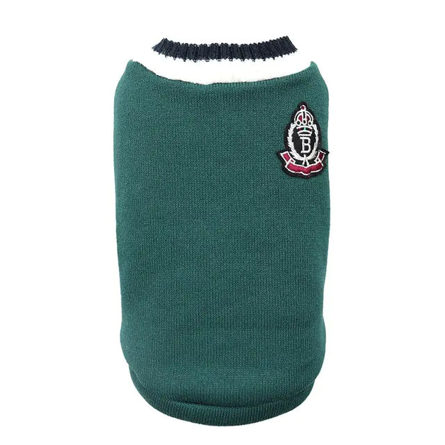 Irresistible College Style Warm Dog Clothes - Pet Fashion Coutre - DINIBLO 