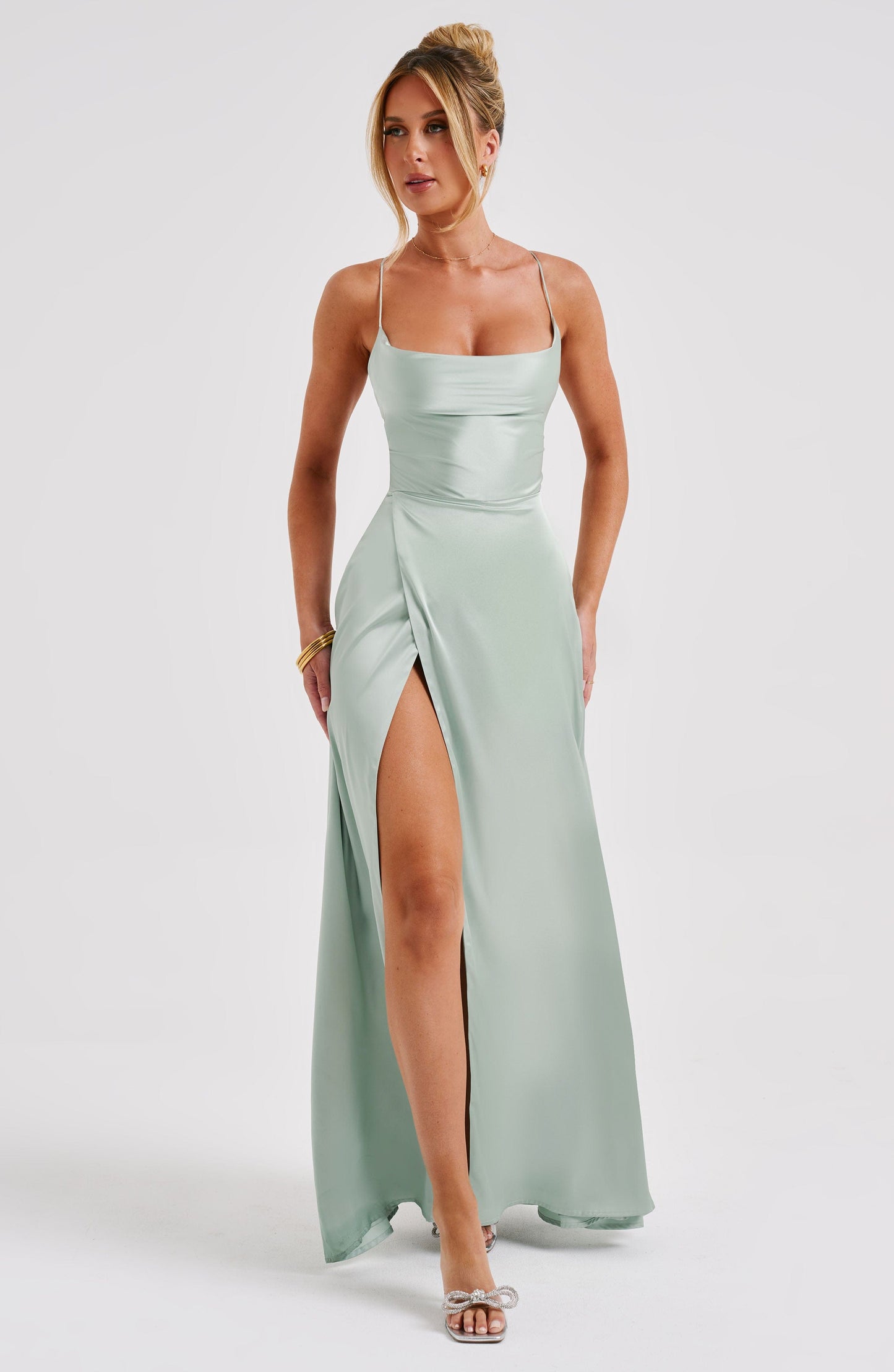 Bethany Maxi Dress - Sage - Dress - DINIBLO 