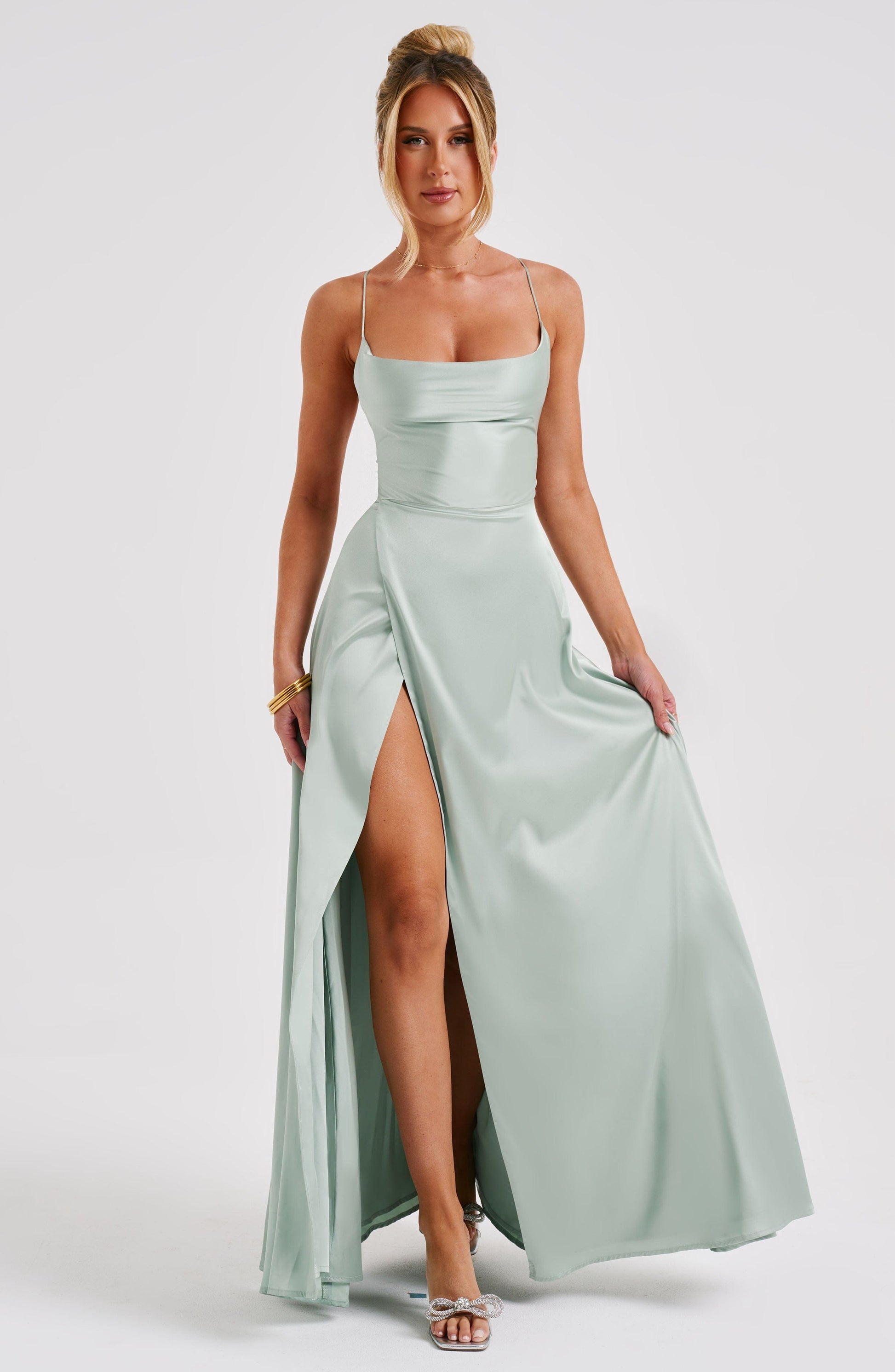 Bethany Maxi Dress - Sage - Dress - DINIBLO 