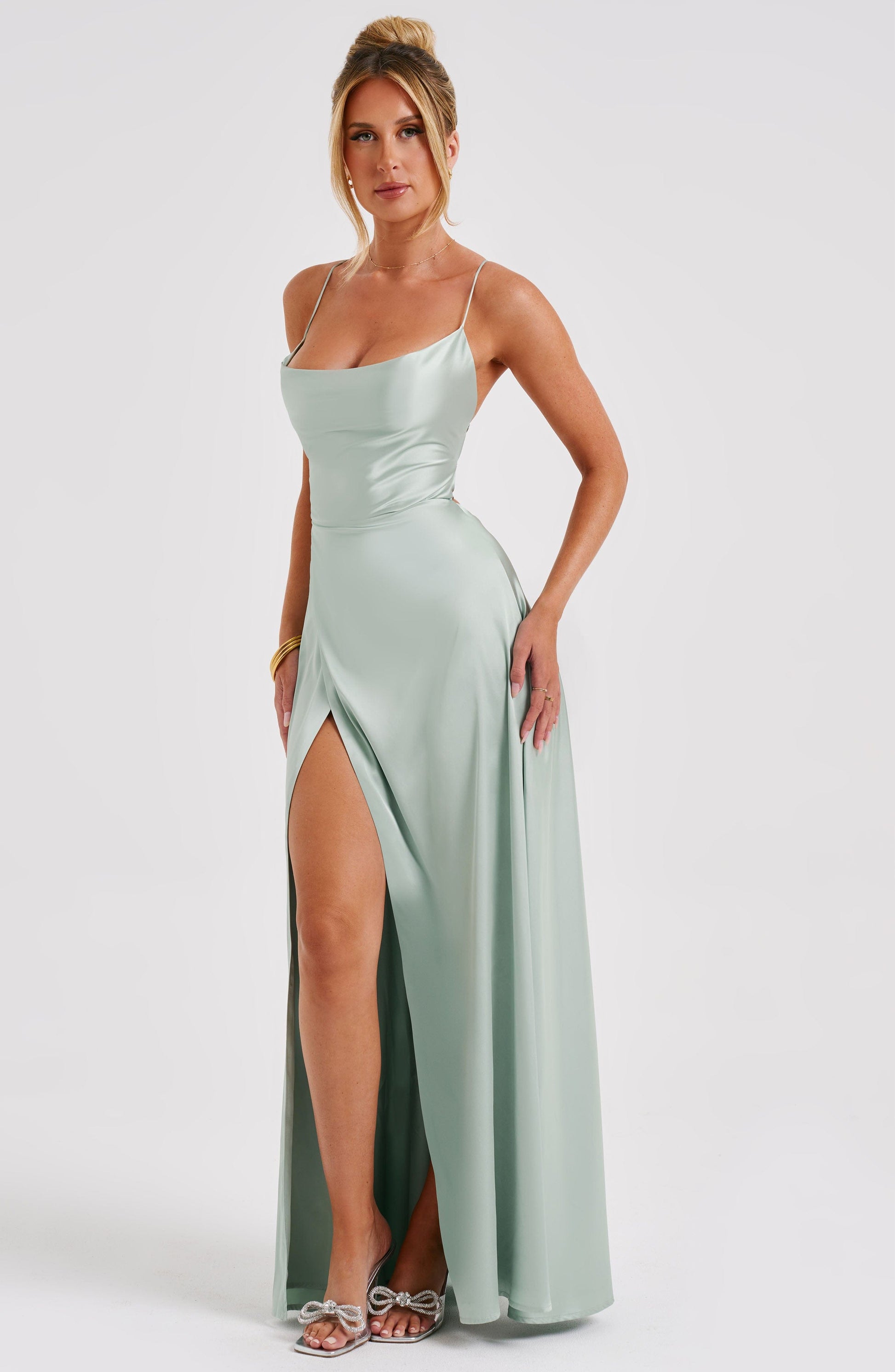 Bethany Maxi Dress - Sage - Dress - DINIBLO 