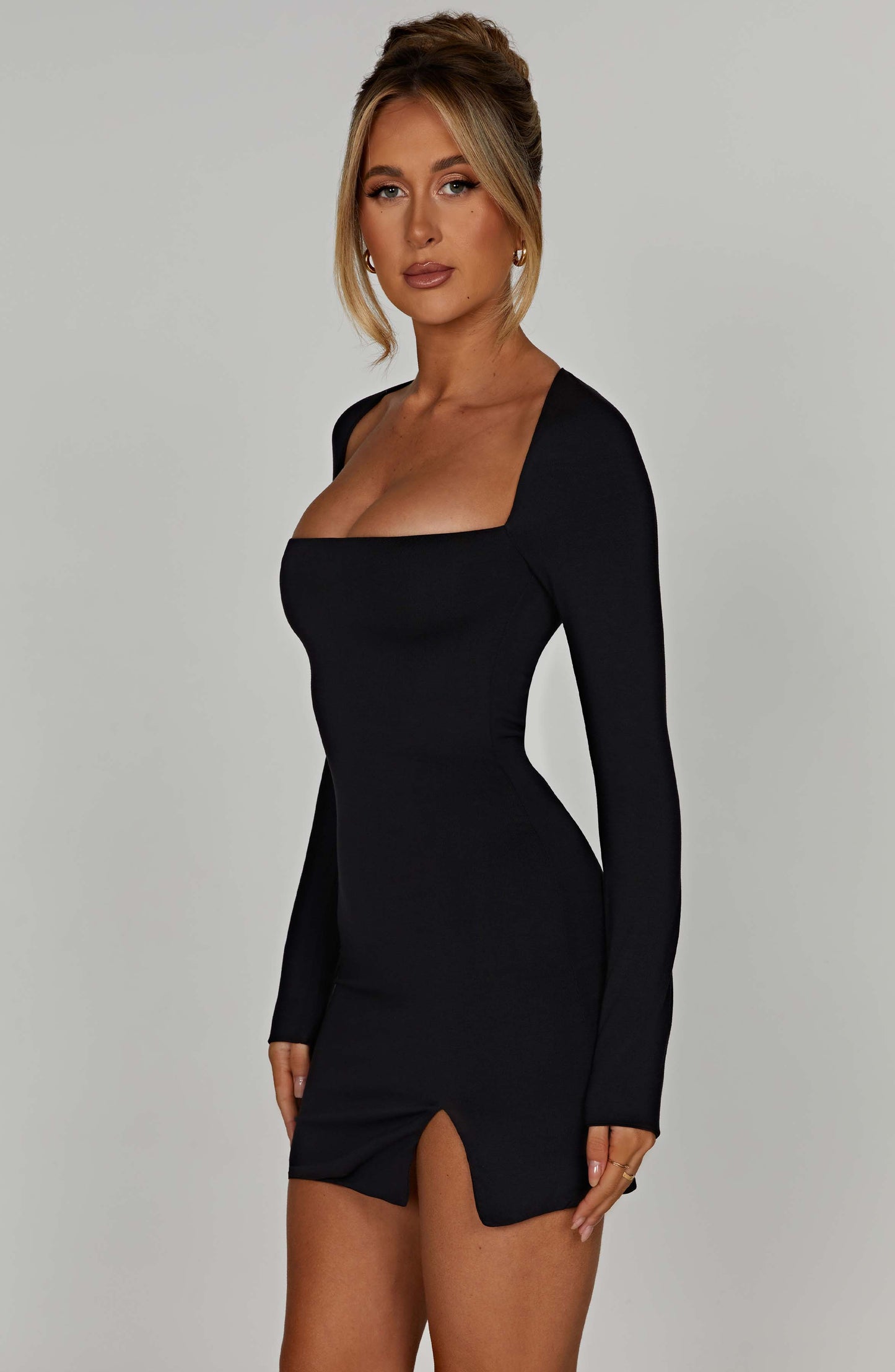 Brylee Mini Dress - Black - Dress - DINIBLO 