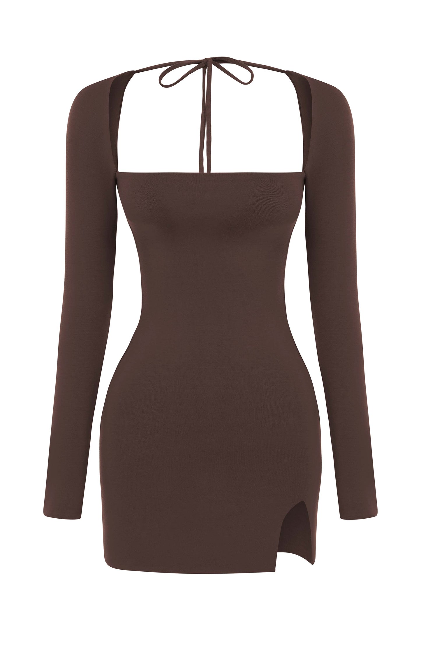 Brylee Mini Dress - Chocolate - Dress - DINIBLO 