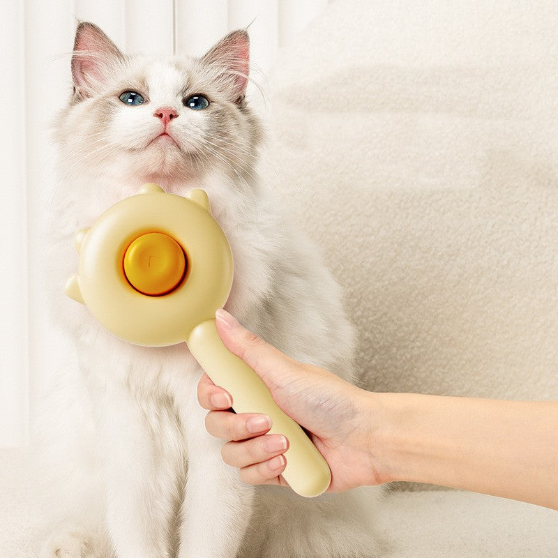 Cat Hair Removal Comb Brush - Pet Combs & Brushes - DINIBLO 