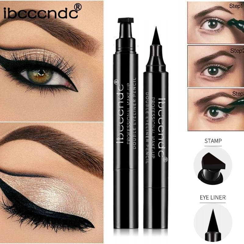 Catgirl Flick Dual-End Eyeliner - Beauty And Personal Care - DINIBLO 