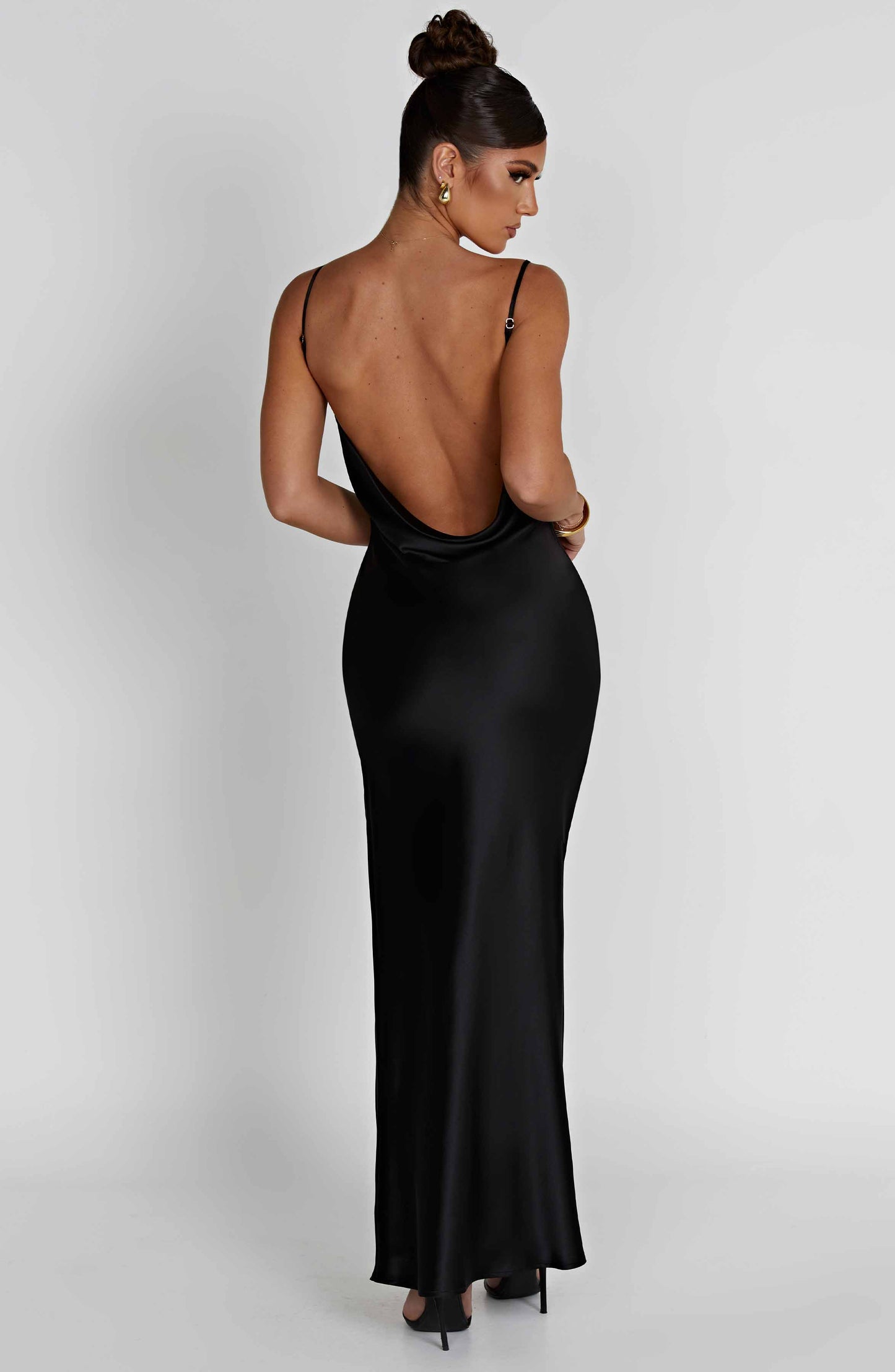 Celestina Maxi Dress - Black - Dress - DINIBLO 