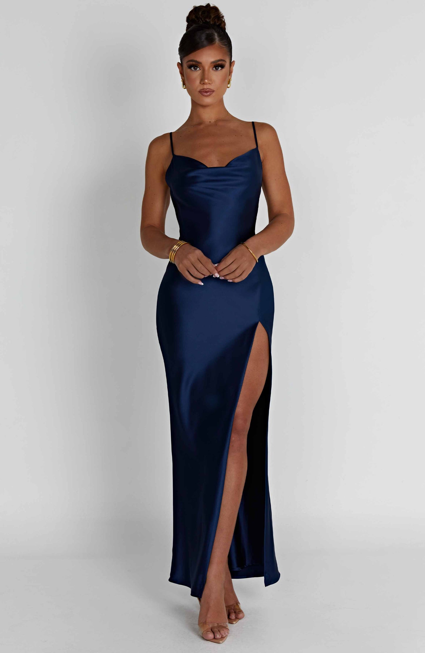 Celestina Maxi Dress - Navy - Dress - DINIBLO 