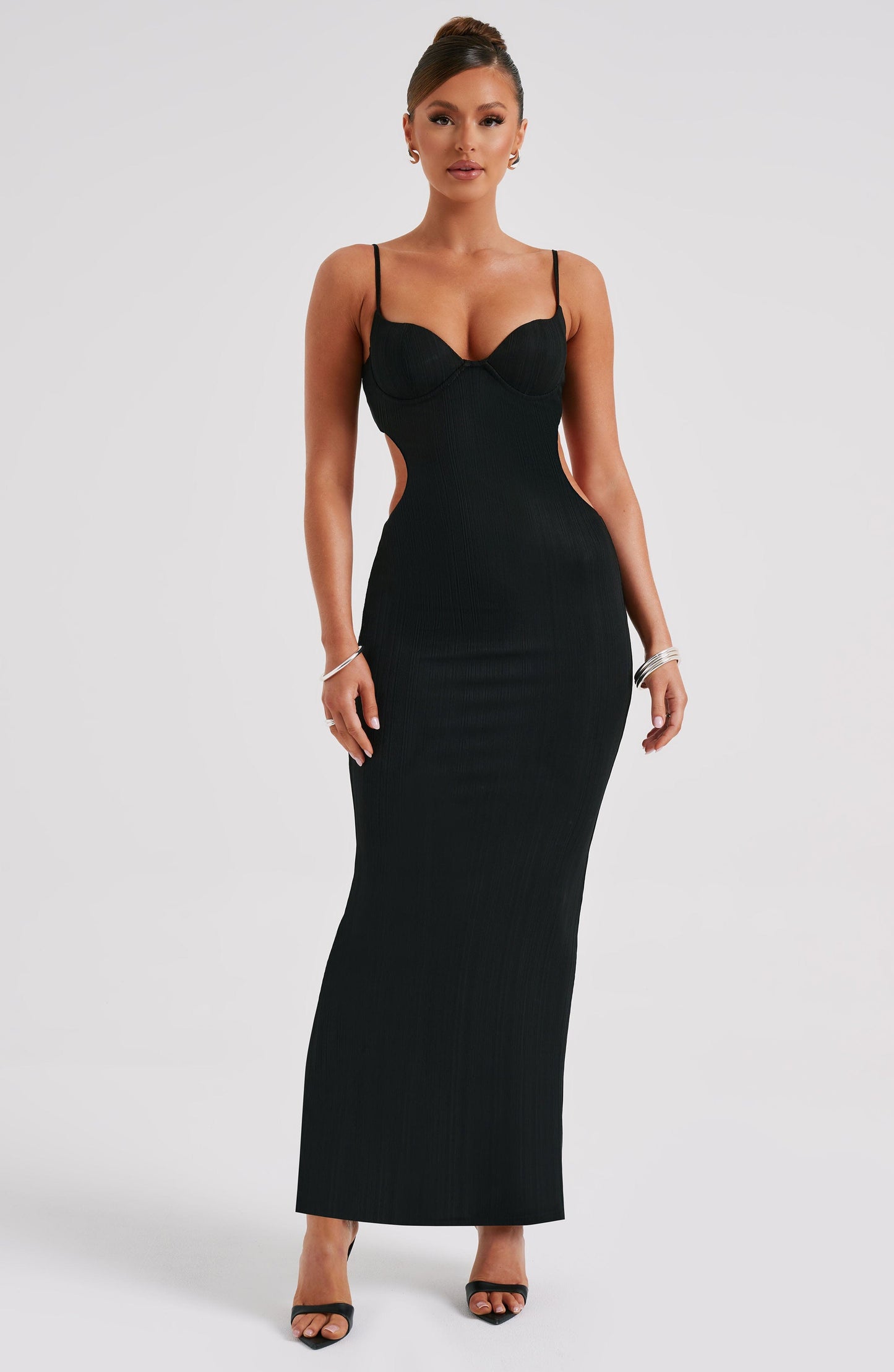 Celine Maxi Dress - Black - Dress - DINIBLO 