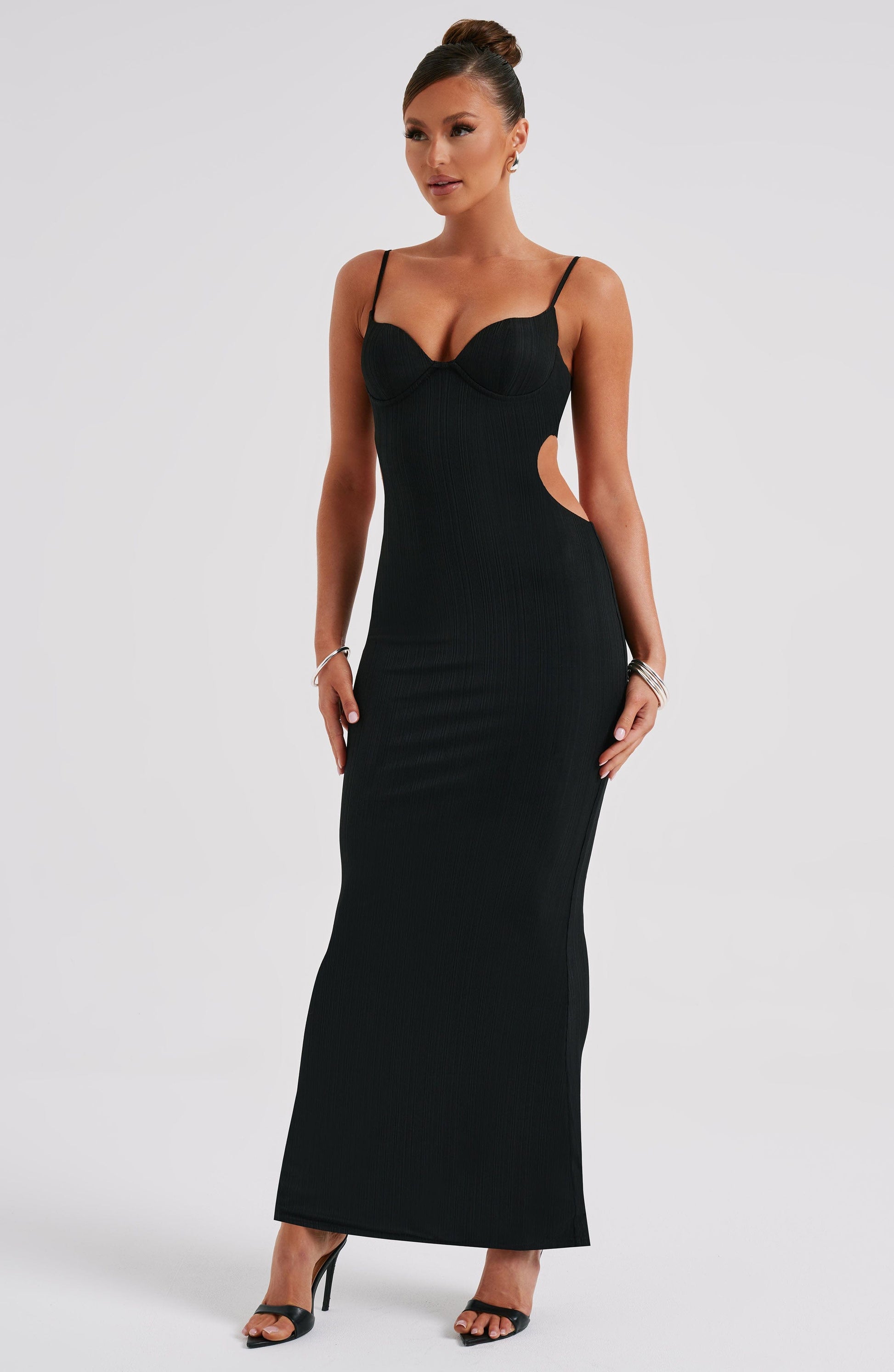 Celine Maxi Dress - Black - Dress - DINIBLO 