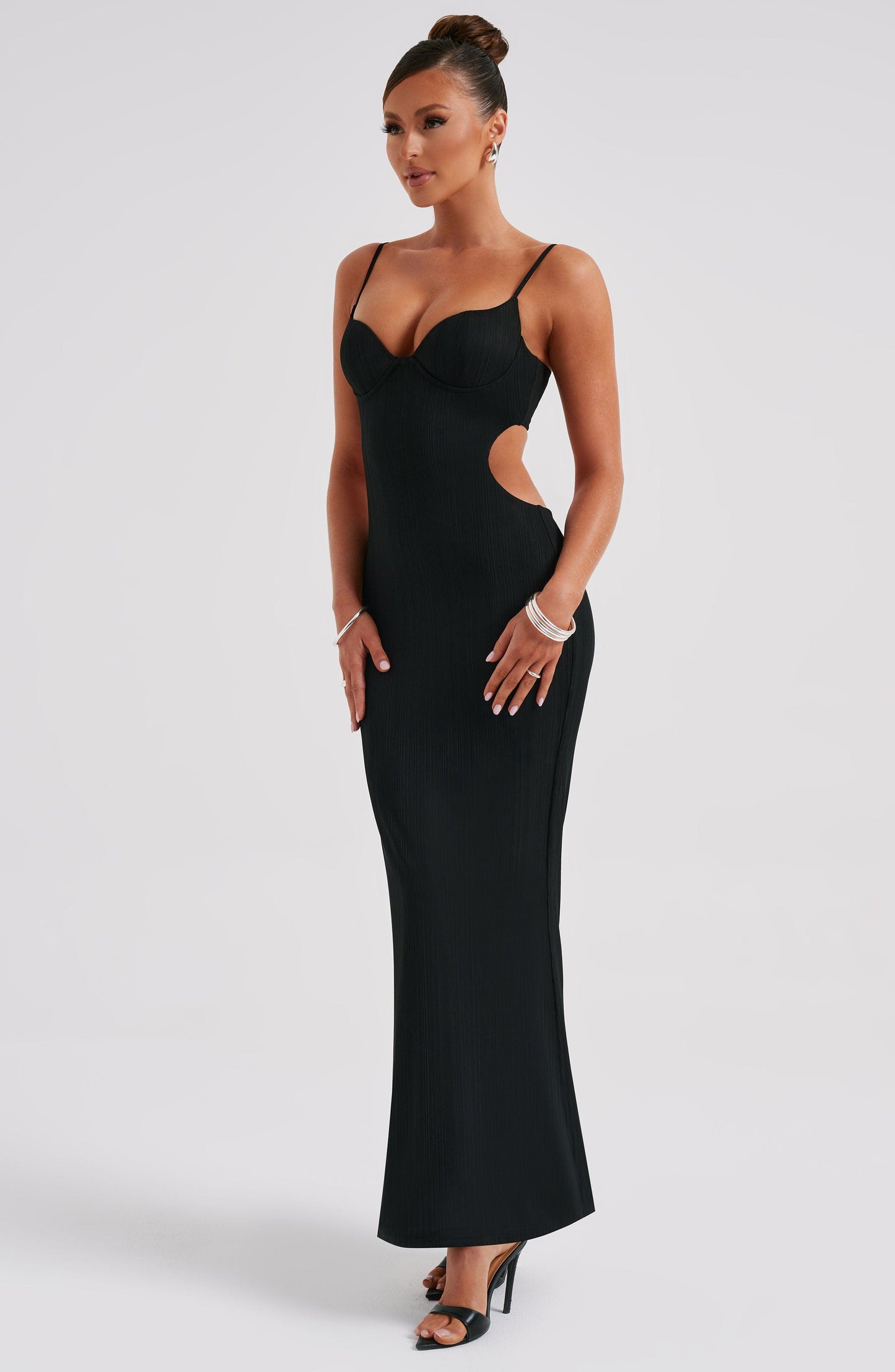 Celine Maxi Dress - Black - Dress - DINIBLO 