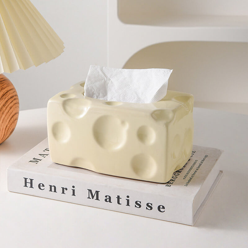 Cheese Tissue Storage Box - Tissue Box - DINIBLO 