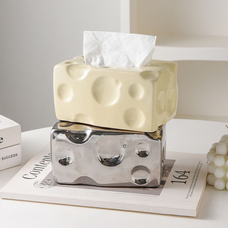 Cheese Tissue Storage Box - Tissue Box - DINIBLO 