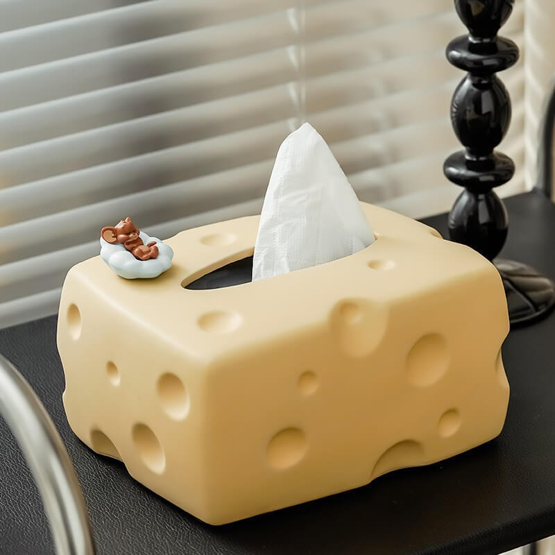 Cheese Tissue Storage Box - Tissue Box - DINIBLO 