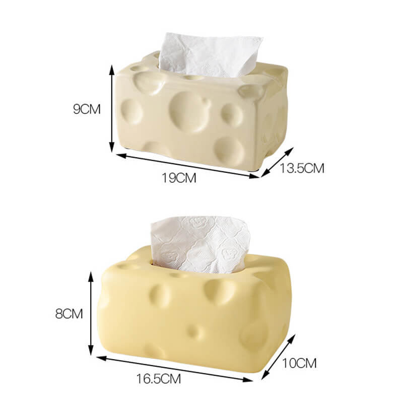 Cheese Tissue Storage Box - Tissue Box - DINIBLO 