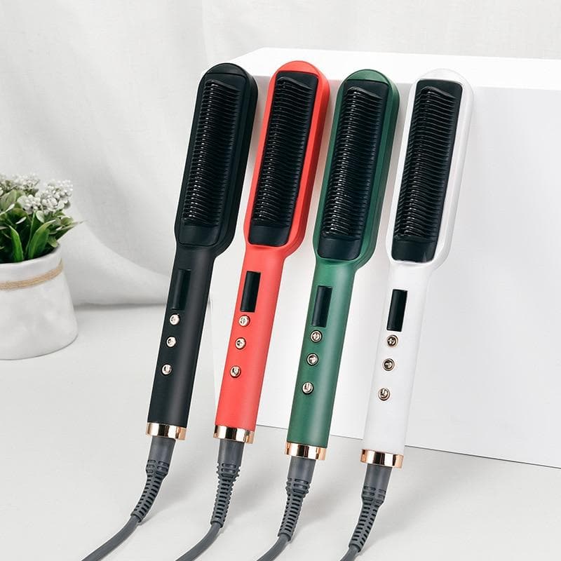 Crown n' Glory™ Hair Straightening Brush - Beauty And Personal Care - DINIBLO 