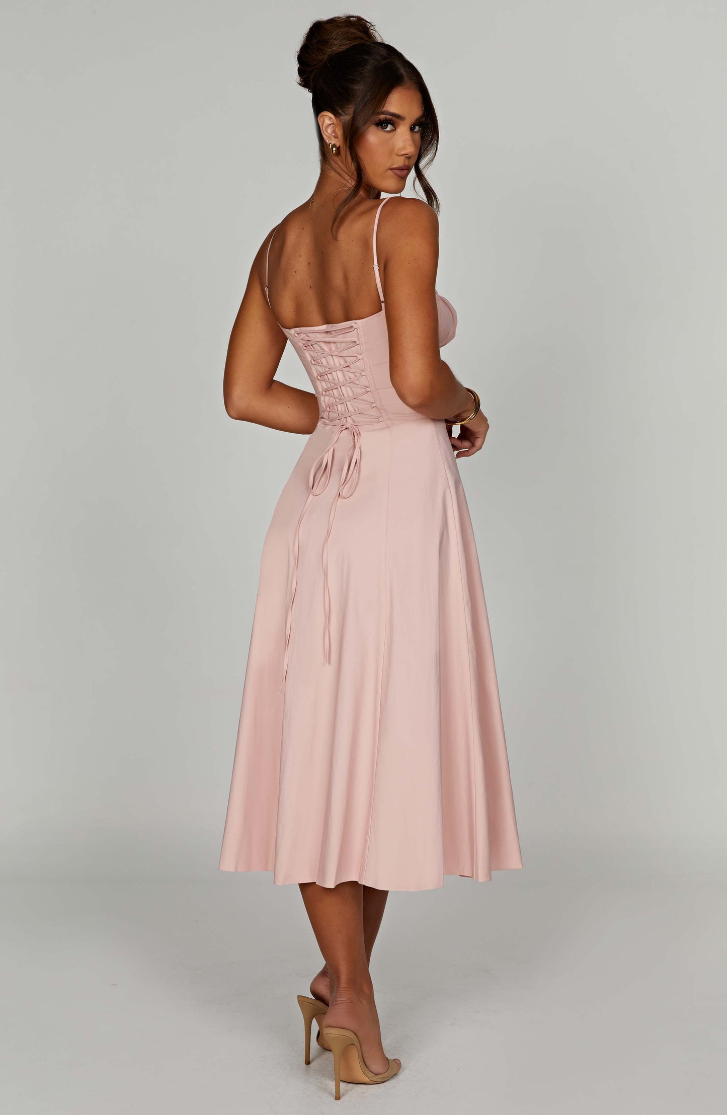 Deanna Midi Dress - Blush - Dress - DINIBLO 