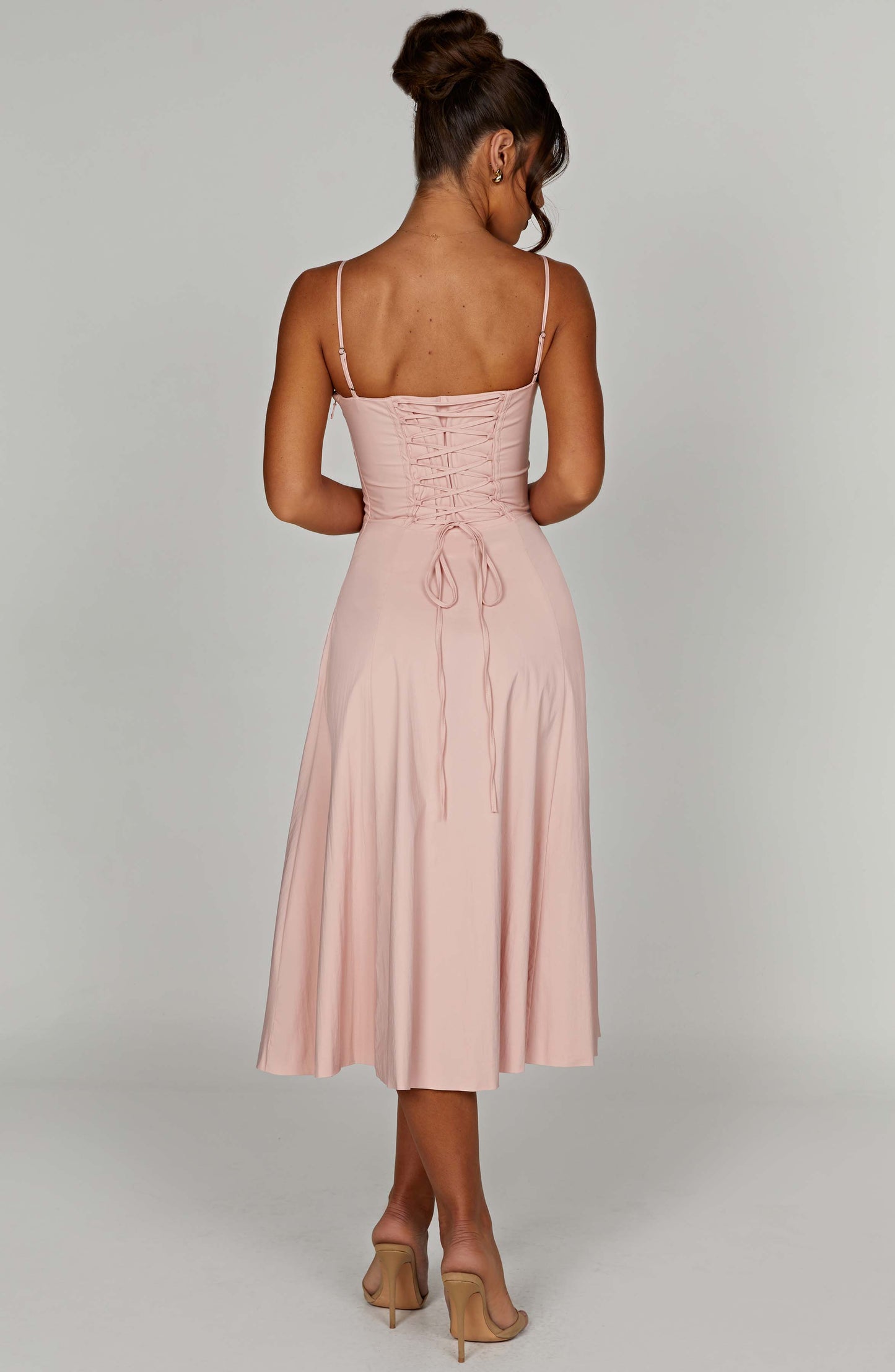 Deanna Midi Dress - Blush - Dress - DINIBLO 