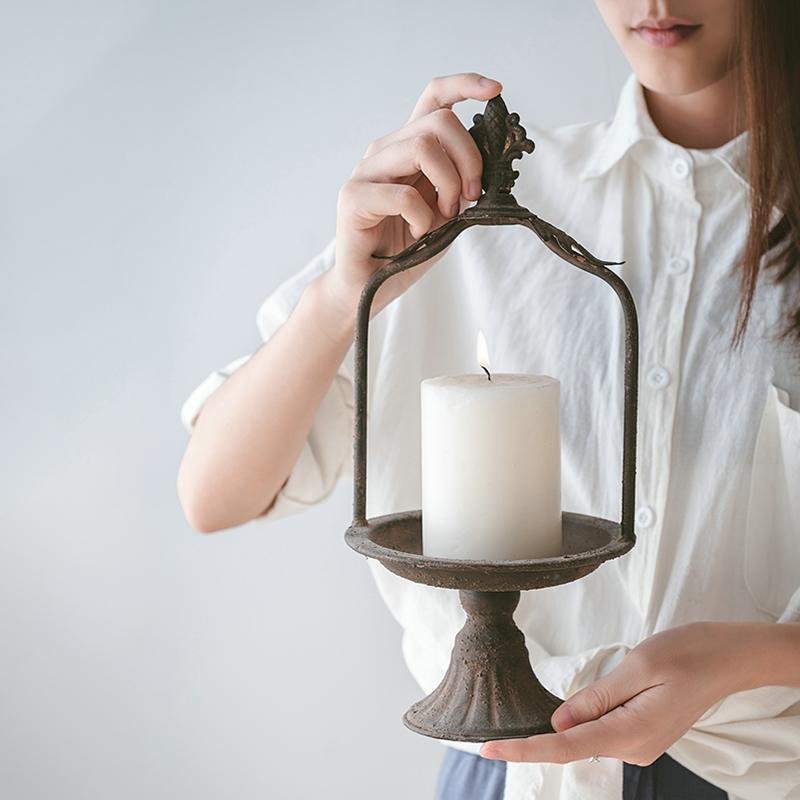 Grecian Style Candle Holder for Living Room - Home Decor > Candle holders & Lanterns > Candles & Candle holders - DINIBLO 