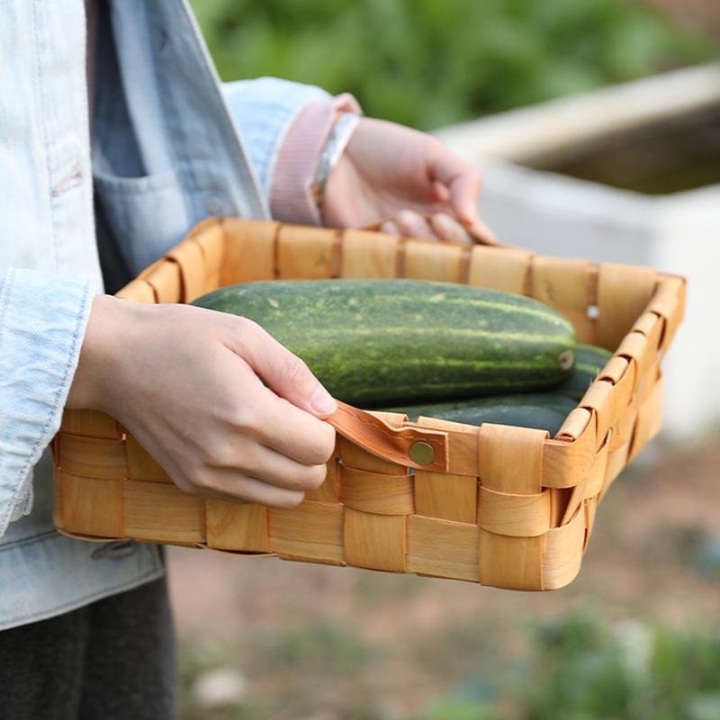 Boxy Basket for Transporting Belongings and Temporary Storage - Organization > Storage Containers > Storage Trays - DINIBLO 