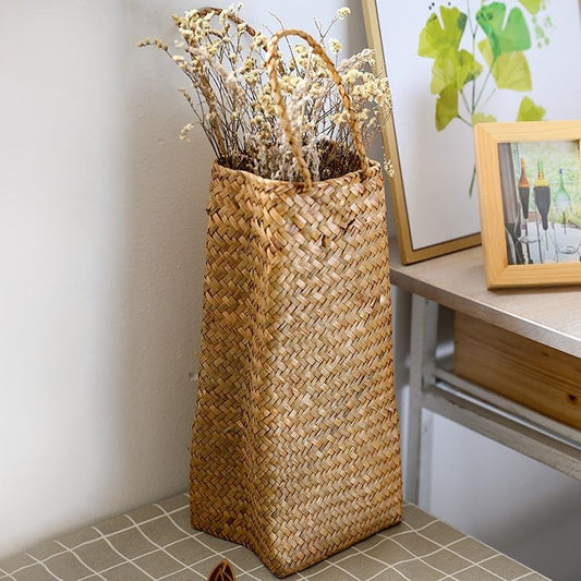 Rustic Storage Bag Wine Hamper - Organization > Storage Containers > Storage Baskets & Bins & Boxes - DINIBLO 