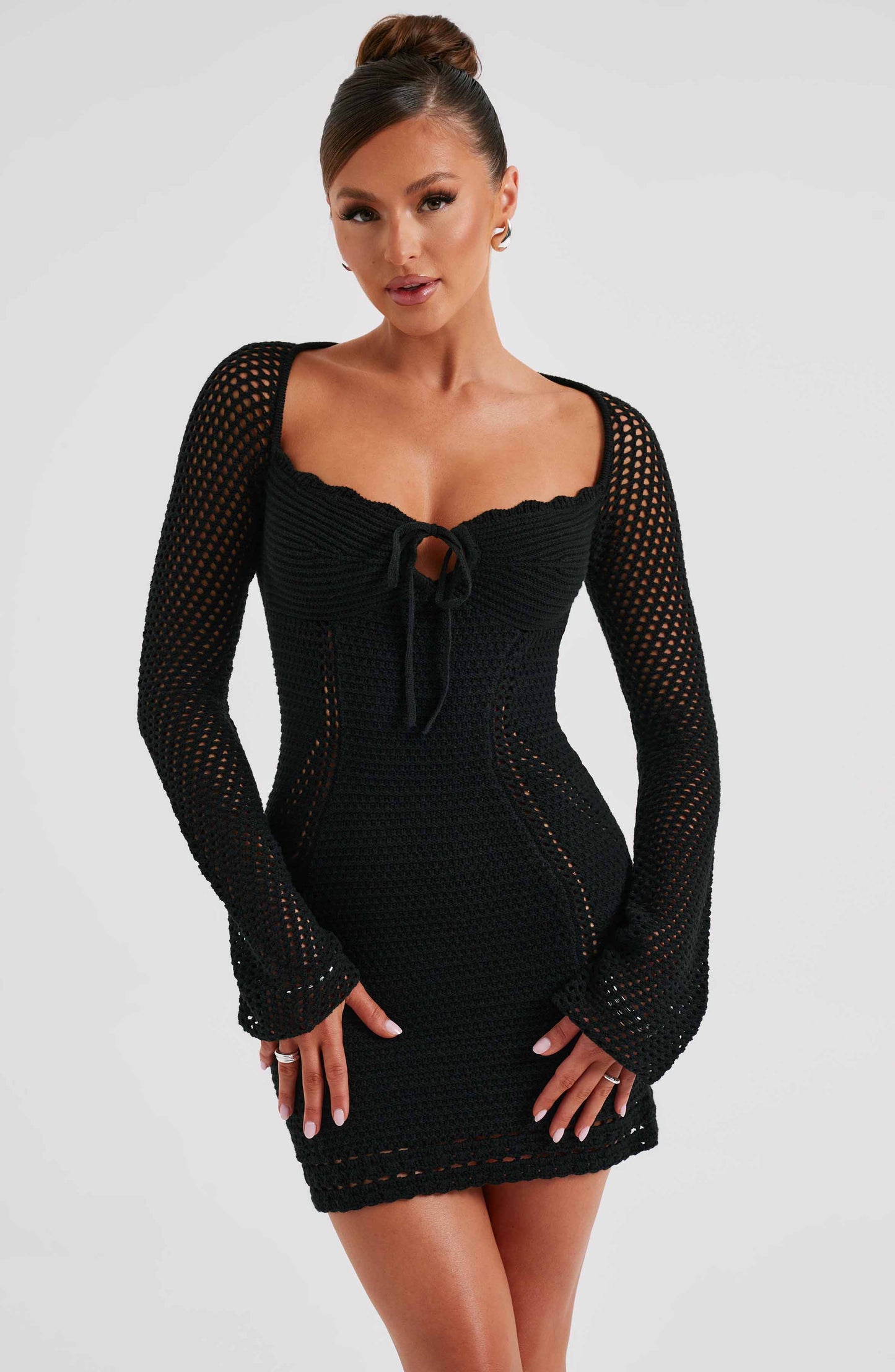 Dezi Mini Dress - Black - Dress - DINIBLO 