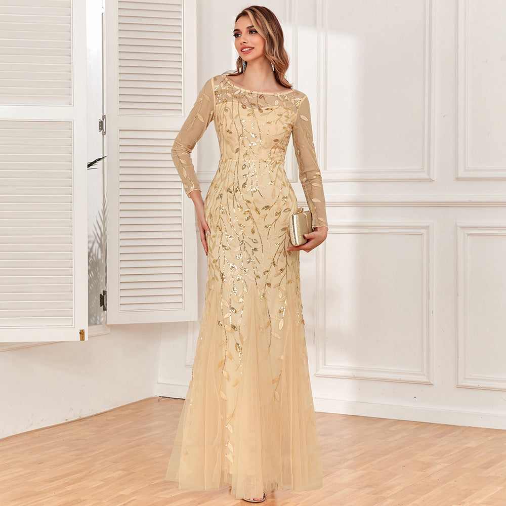 Fishtail Banquet Evening Dress - Dresses - DINIBLO 