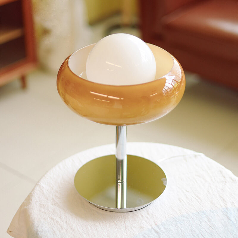 Egg Tart Glass Table Lamps - Table Lamp - DINIBLO 