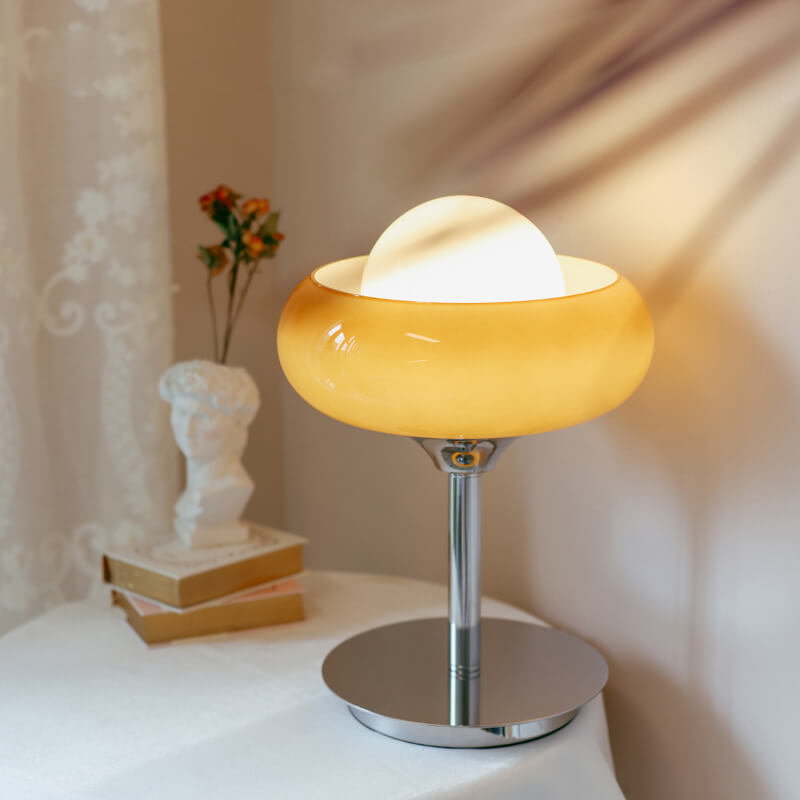 Egg Tart Glass Table Lamps - Table Lamp - DINIBLO 