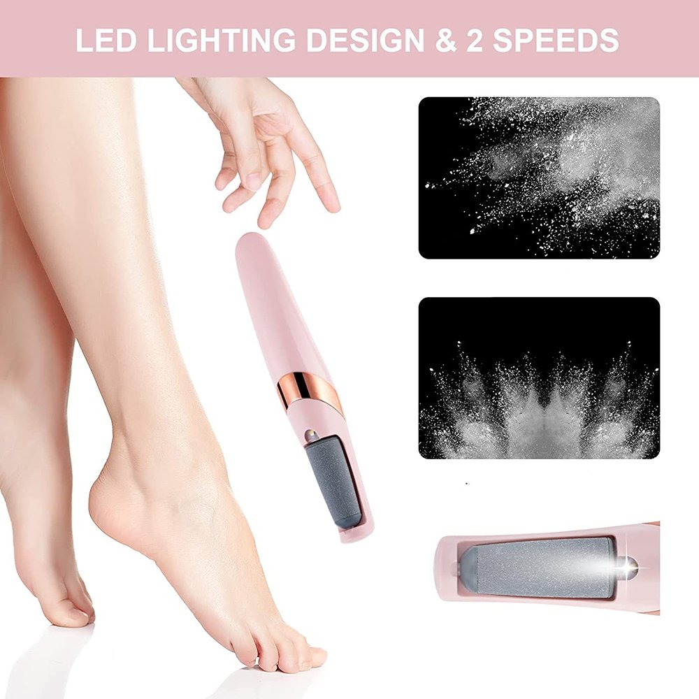 Electric Callus Pedicure Foot Grinder - Foot Callus Remover Foot Sandpaper Clean for Hard Cracked Skin Care - Beauty And Personal Care - DINIBLO 