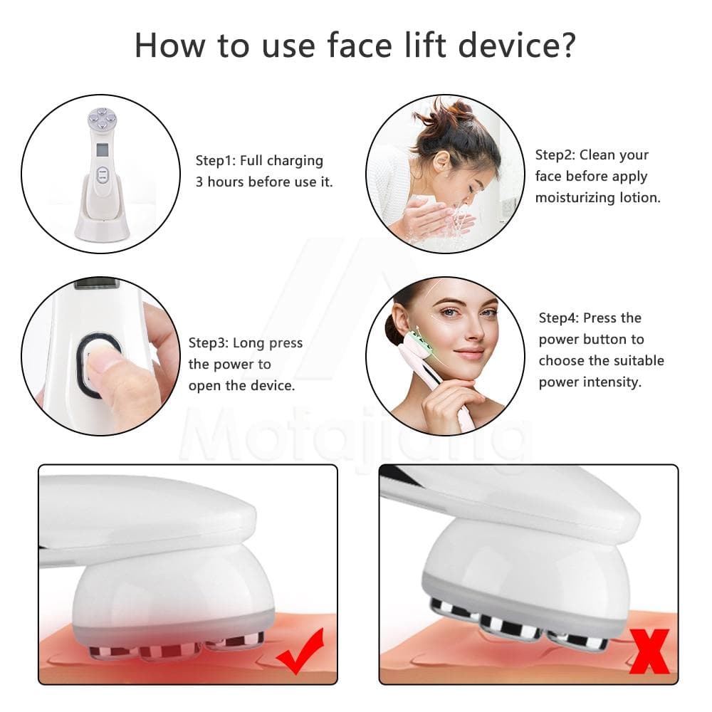 Facial LED Light Skin Rejuvenating Device - Beauty And Personal Care - DINIBLO 