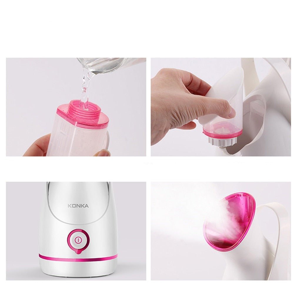 Facial Steamer Humidifier - 140ml Household Skin Care Electric Vaporized - Humidifier - DINIBLO 