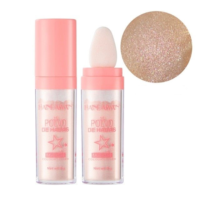 Fairy Dust Highlighter - 3 Color Polvo De Hadas Fairy Highlight Patting Powder - Beauty And Personal Care - DINIBLO 