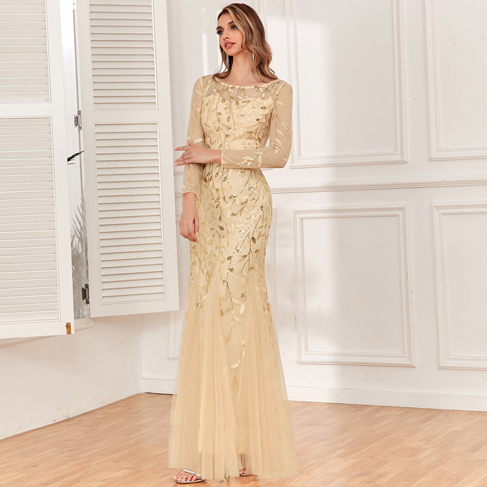 Fishtail Banquet Evening Dress - Dresses - DINIBLO 