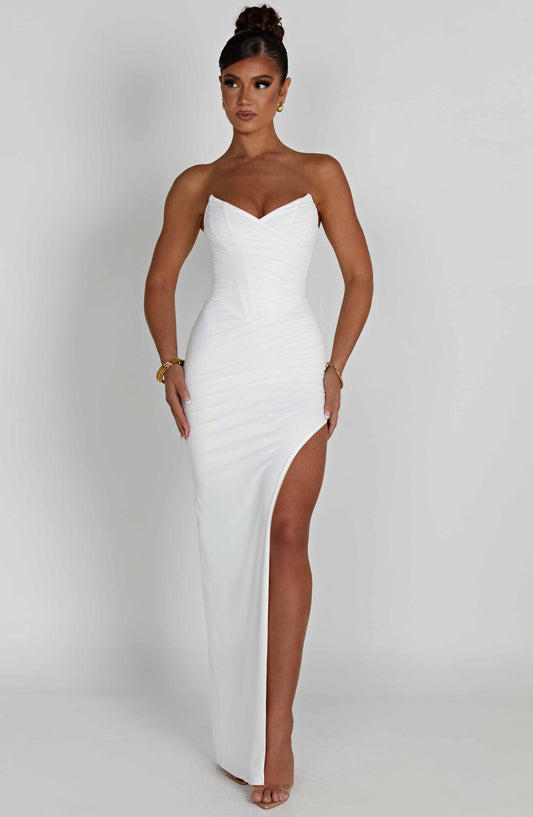 Giovanna Maxi Dress - Ivory - Dress - DINIBLO 