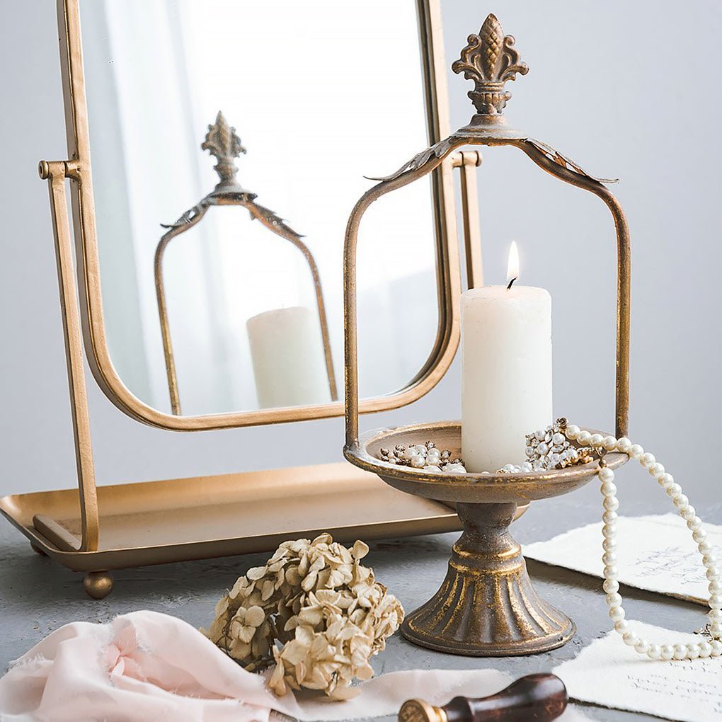 Grecian Style Candle Holder for Living Room - Home Decor > Candle holders & Lanterns > Candles & Candle holders - DINIBLO 