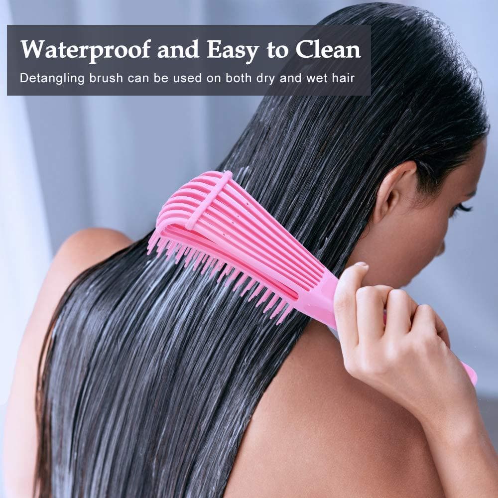 HairLuxePro™ Massage & Detangle Brush - for Curly Hairlocks - - Beauty And Personal Care - DINIBLO 