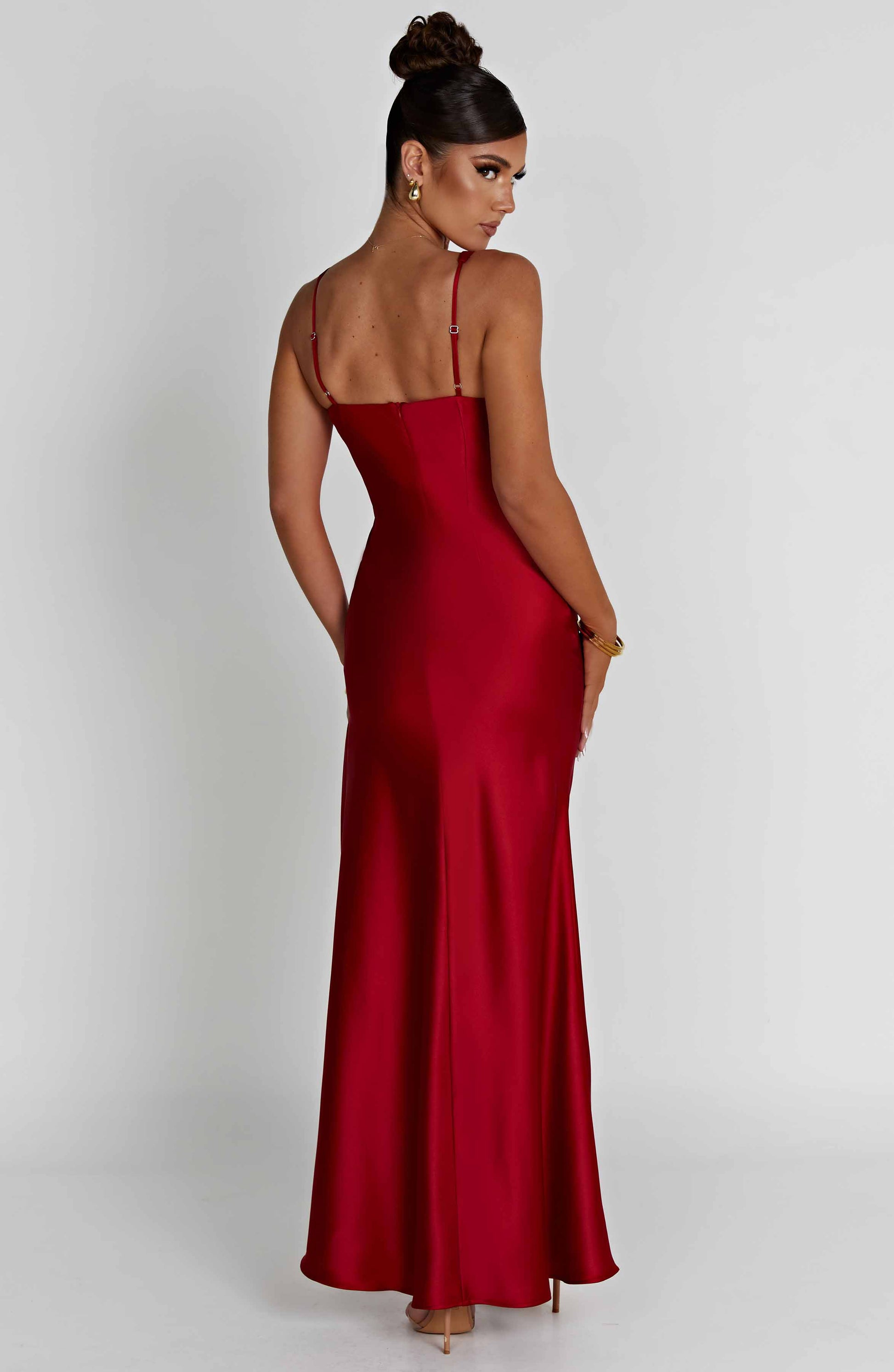 Hayley Maxi Dress - Red - Dress - DINIBLO 