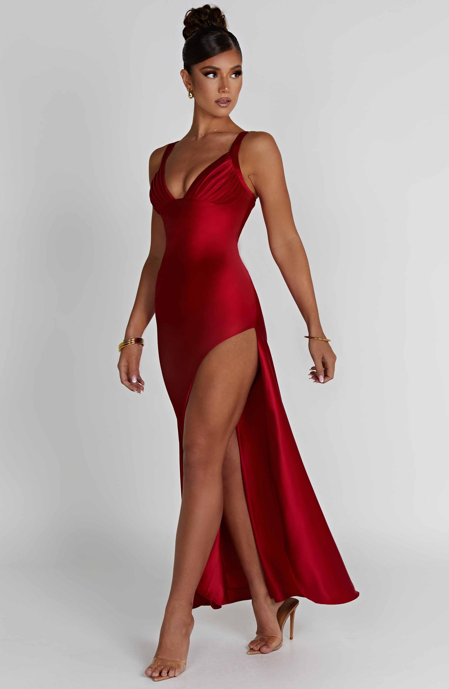 Hayley Maxi Dress - Red - Dress - DINIBLO 