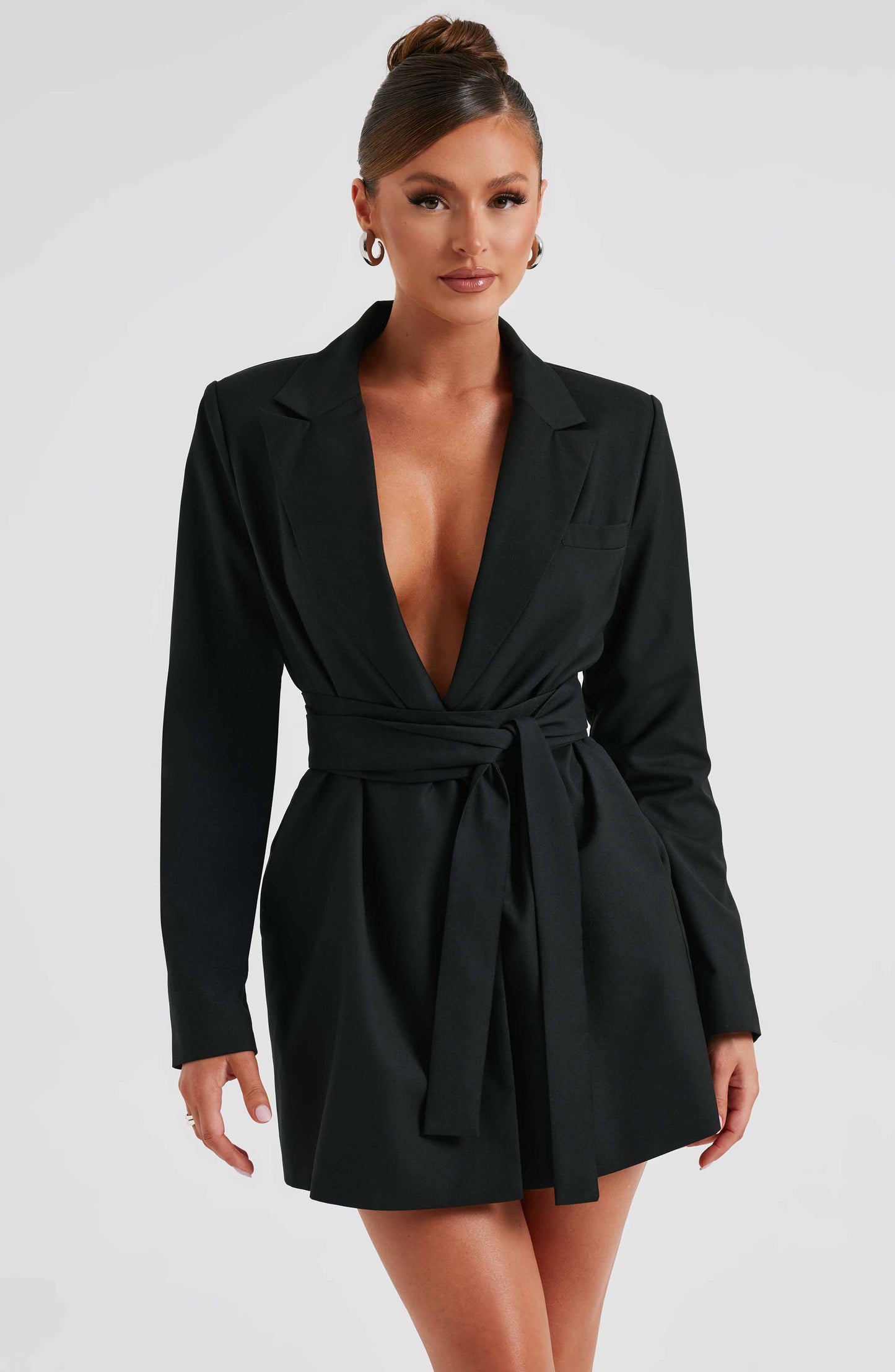 Heather Suit Dress - Black - Dress - DINIBLO 