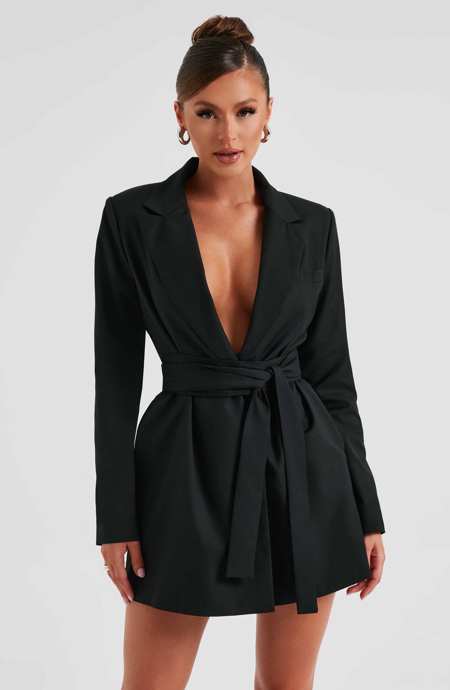 Heather Suit Dress - Black - Dress - DINIBLO 